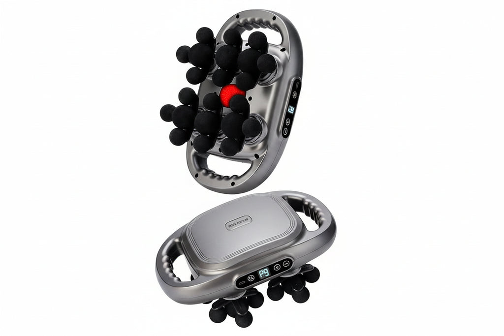 Portable Electric Massage Gun – 42 Attachments for Full Body Comfort & Relaxation