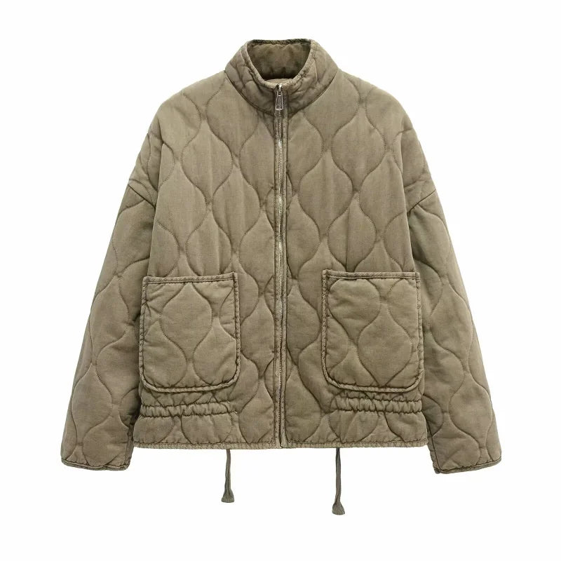 quilted jackets womens outerwear​