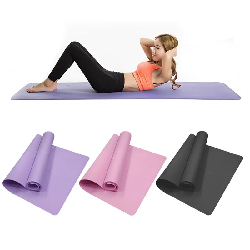 Yoga Mats 4MM EVA  – Anti-Slip Workout Fitness Mat for Yoga, Pilates & Home Training