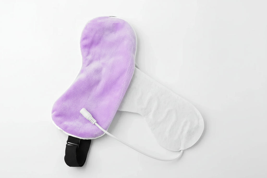 USB Heated Eye Mask – Warm Eye Compress for Relaxation & Better Sleep