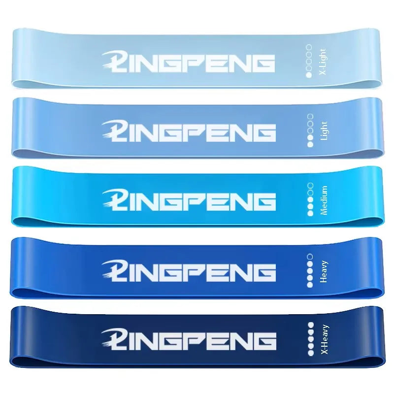 Pilates Resistance Bands Set – Elastic Pilates Bands for Workout, Yoga & Training