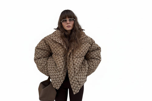 oversized puffer jacket