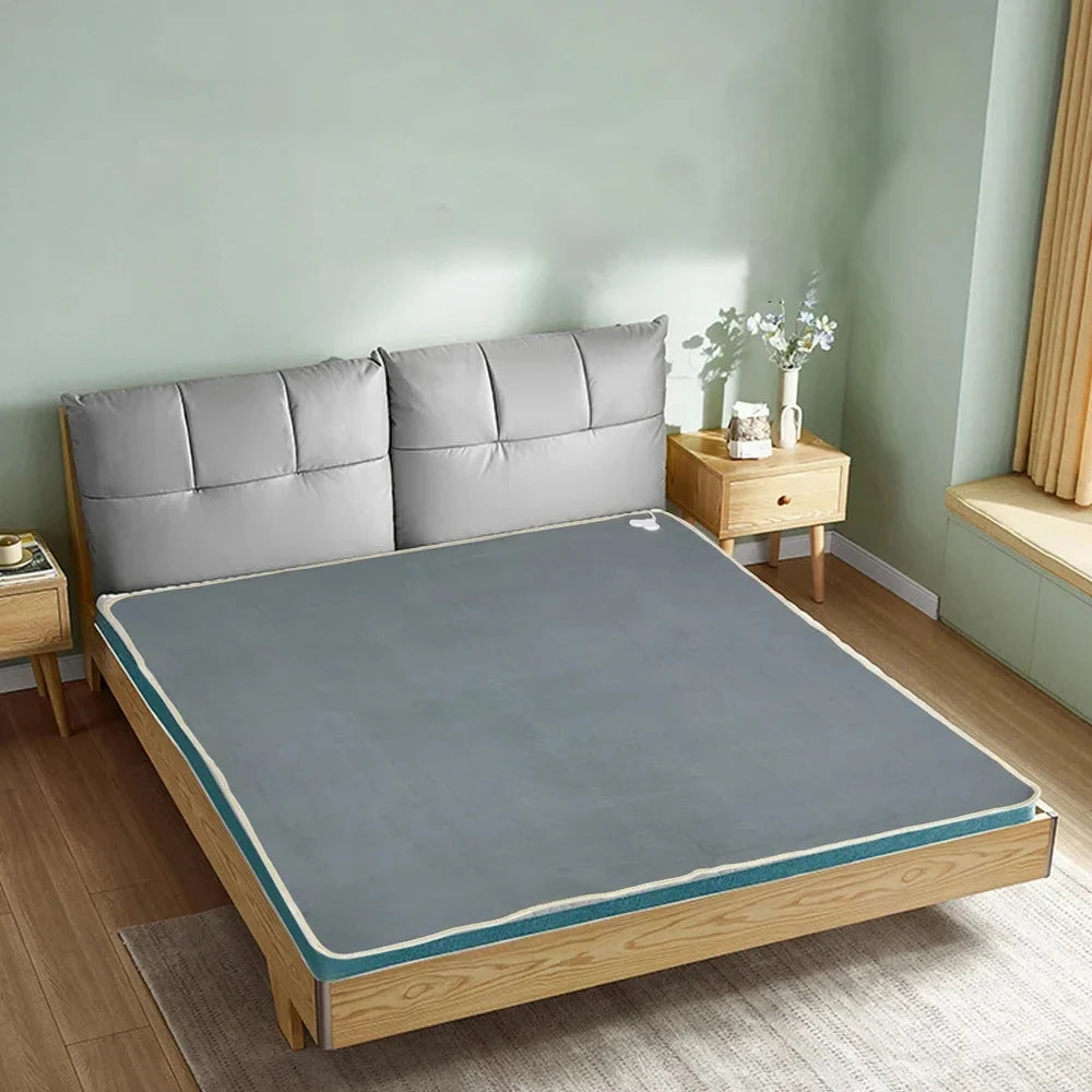 Electric Heated Blanket – Automatic Temperature Control Bed Warmer with EU Plug