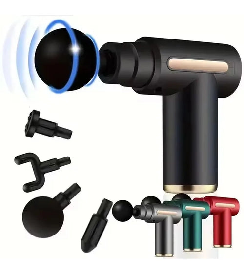 Mini Electric Massage Gun – Portable Adjustable Speed Muscle Massage Device