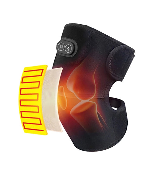 USB Heated Shoulder & Knee Wrap – Adjustable Heating & Vibration Comfort Support