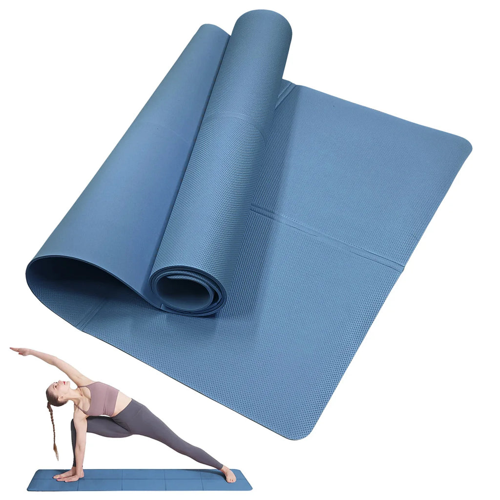 Yoga Mats 4MM EVA  – Anti-Slip Workout Fitness Mat for Yoga, Pilates & Home Training