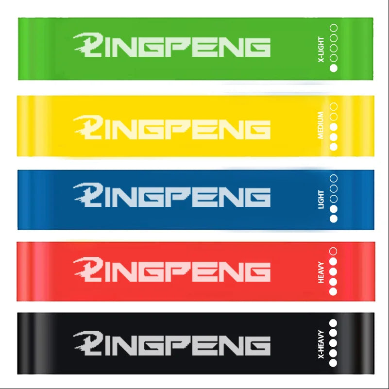 Pilates Resistance Bands Set – Elastic Pilates Bands for Workout, Yoga & Training