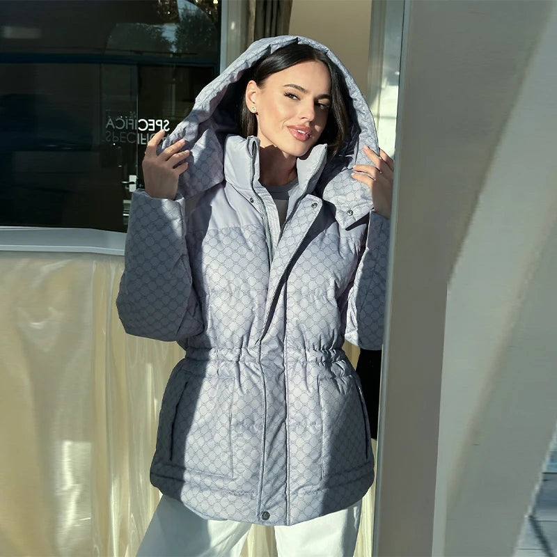 women oversized puffer jacket