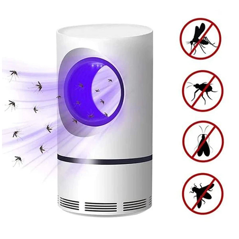 USB Electric Insect Killer Lamp – LED Mosquito & Fly Trap for Indoor Use
